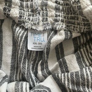 Used! Black and white shorts